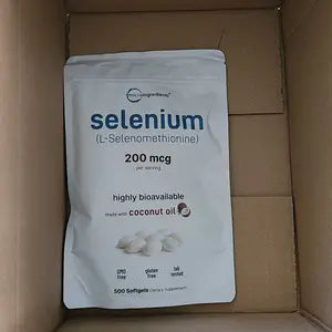 Selenium Supplement 200mcg with Coconut Oil