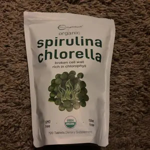 Organic Spirulina & Chlorella Tablets