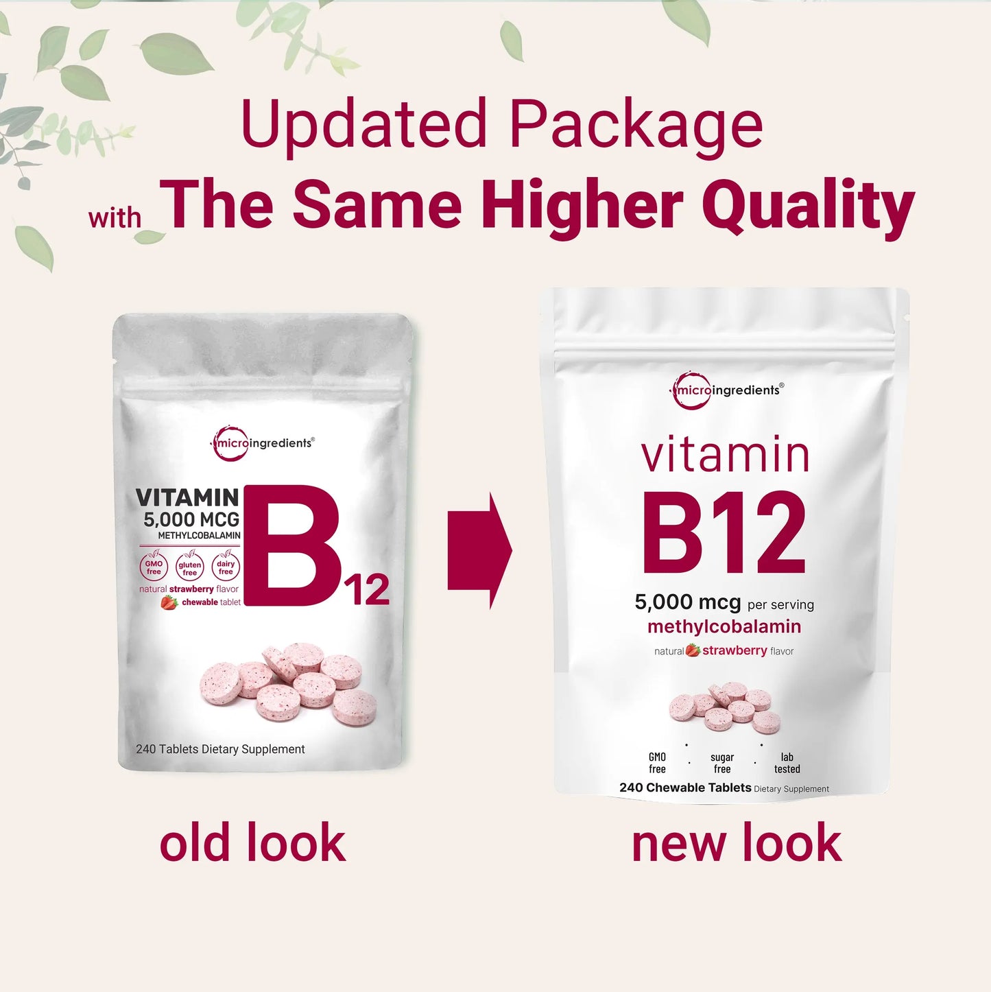 Vitamin B12 5000mcg | Methyl B12 Active Form
