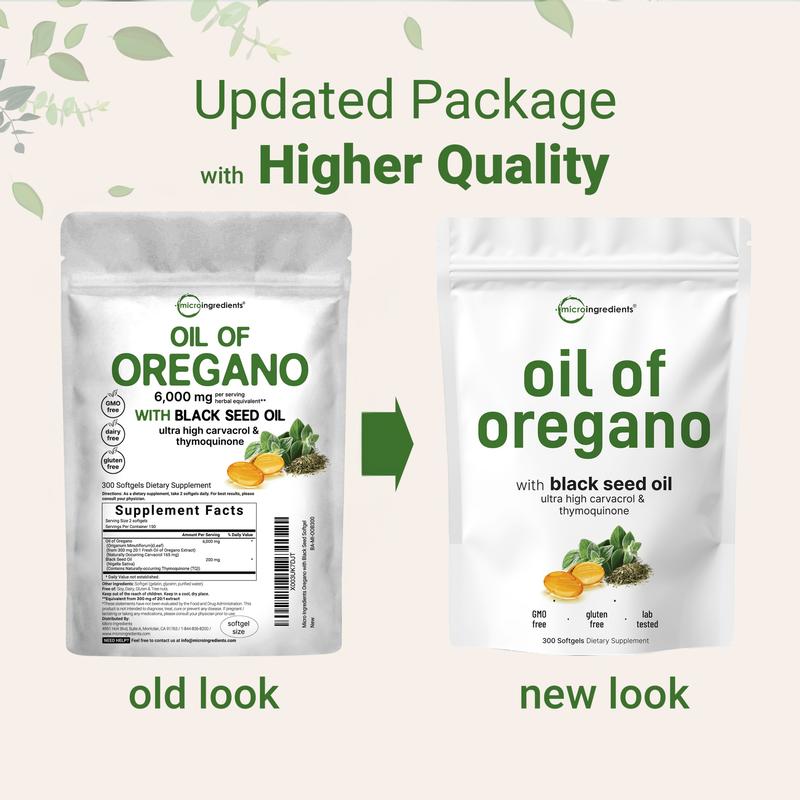 Oil of Oregano | Black Seed Oil