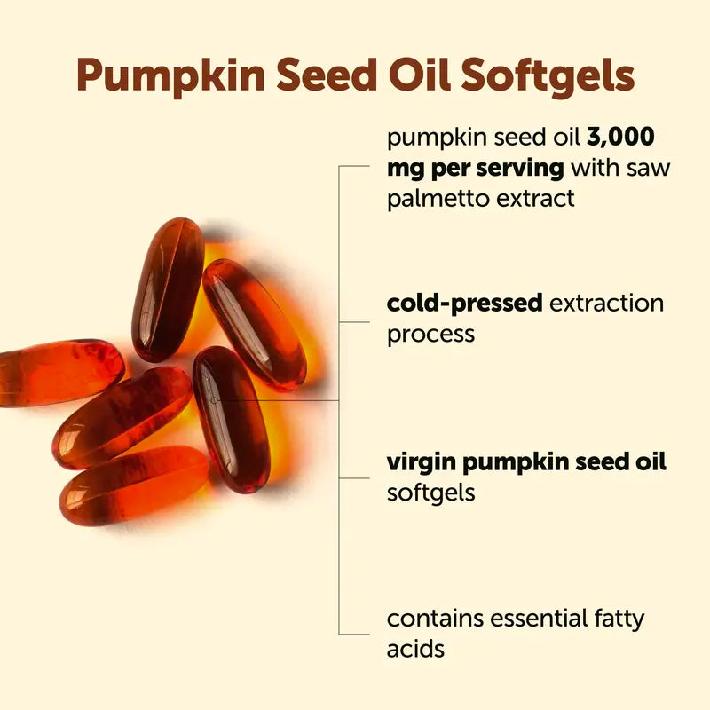 Pumpkin Seed Oil with Saw Palmetto