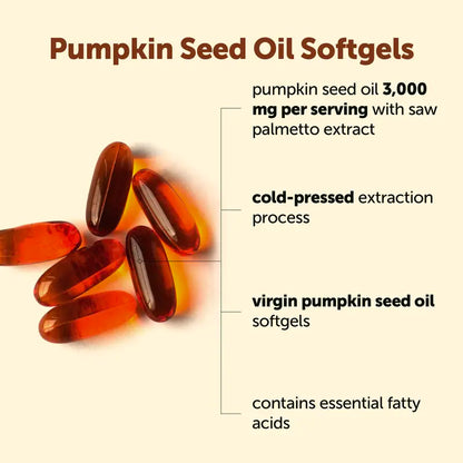 Pumpkin Seed Oil with Saw Palmetto