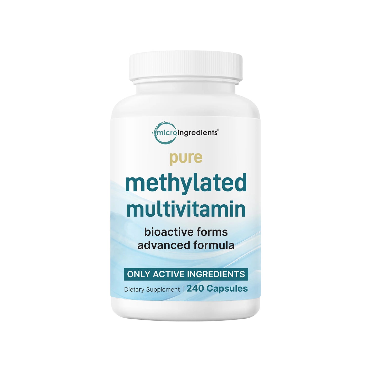Methylated Multivitamin | with Vitamins C, D, B12