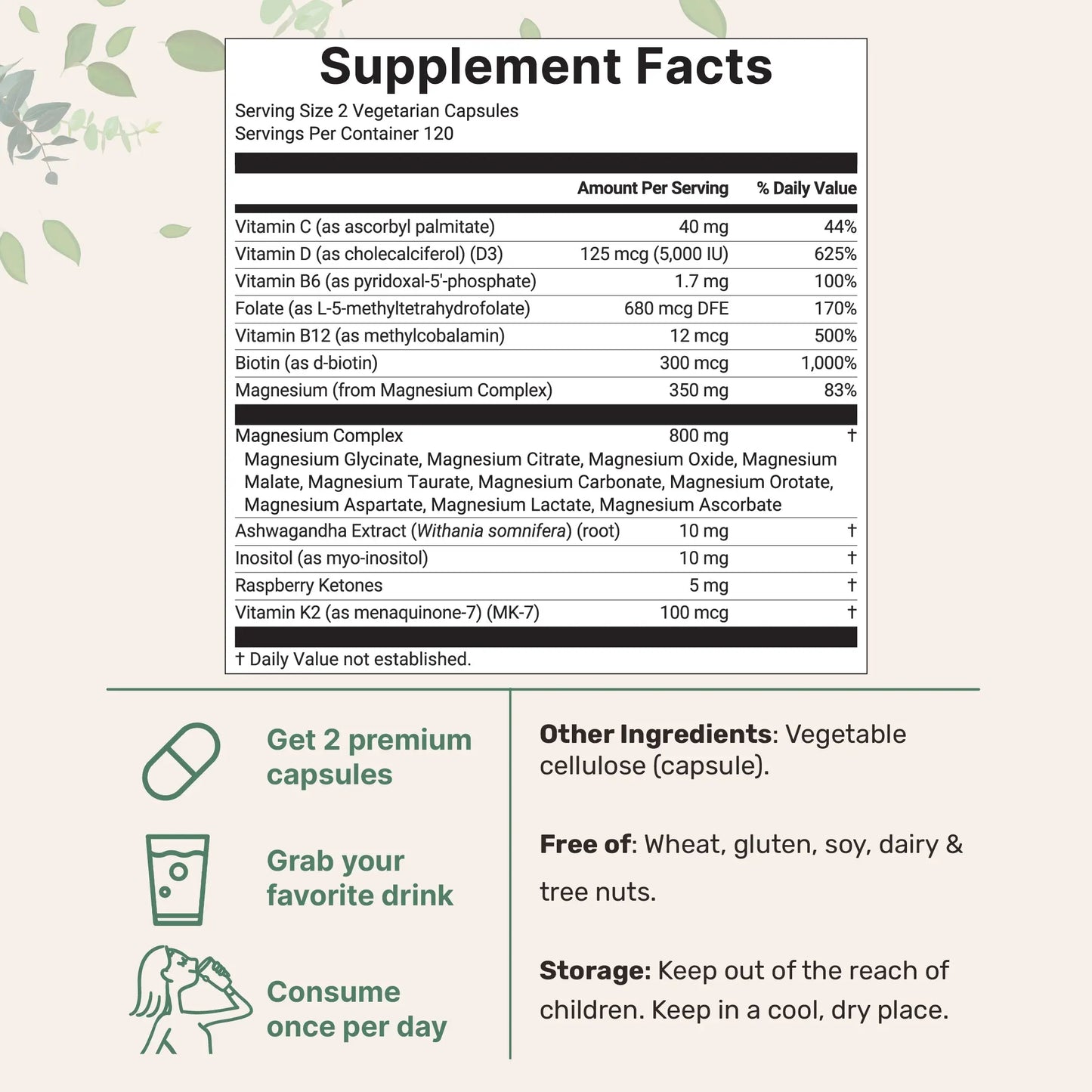 Magnesium Complex 20-in-1 for Women