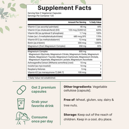 Magnesium Complex 20-in-1 for Women