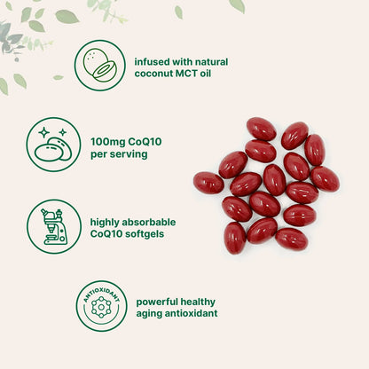 CoQ10 with Coconut MCT Oil