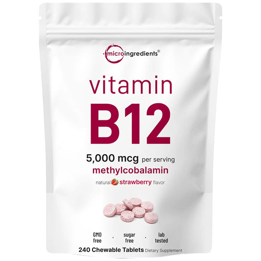 Vitamin B12 5000mcg | Methyl B12 Active Form