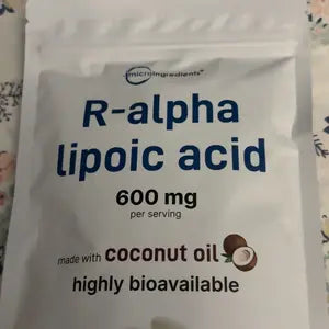R Alpha Lipoic Acid 600mg with Coconut Oil