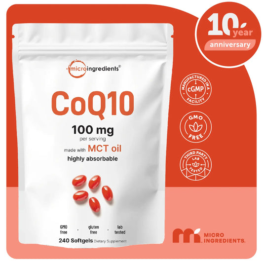 CoQ10 with Coconut MCT Oil